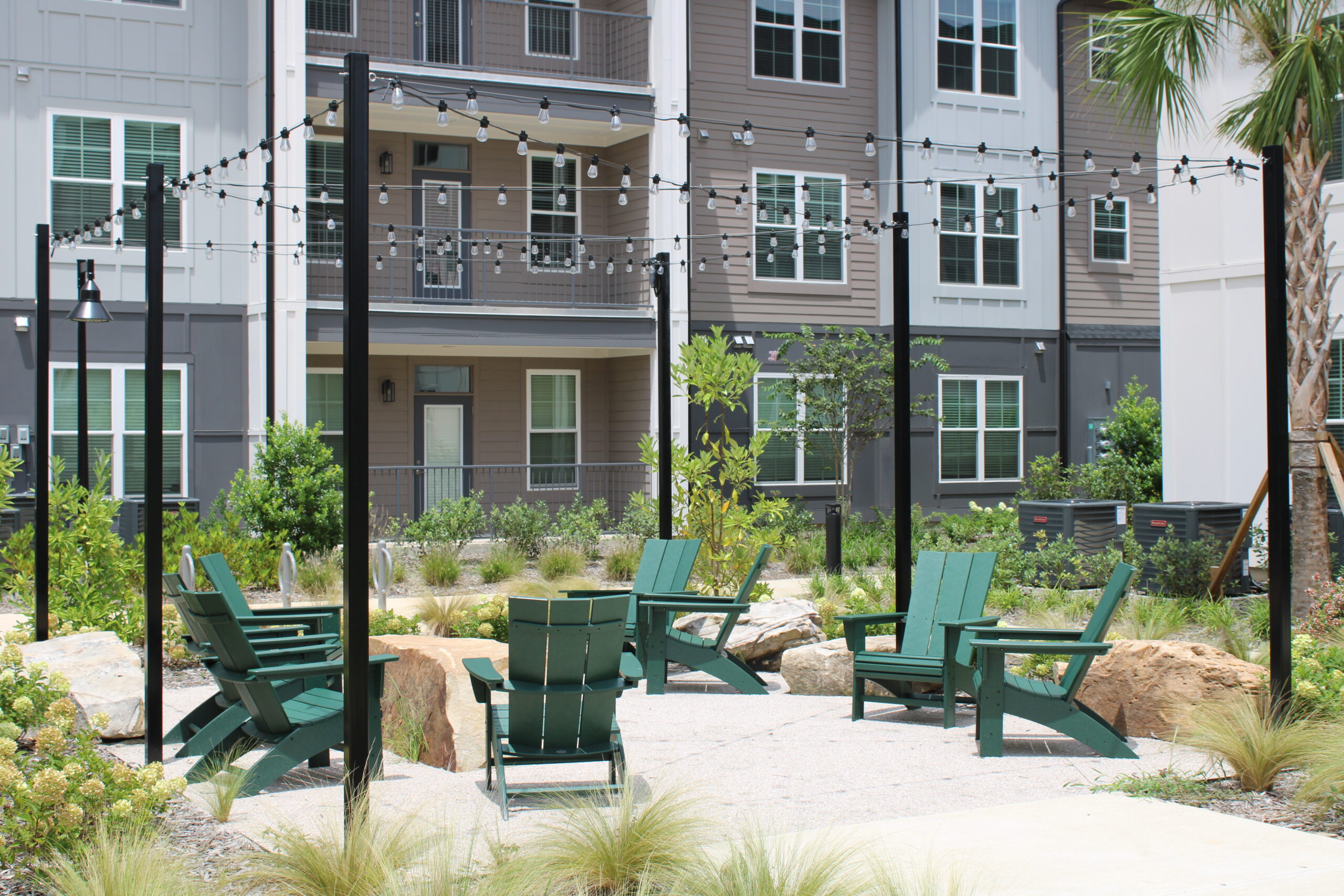 Site Furnishing installed by My Outdoor Rooms